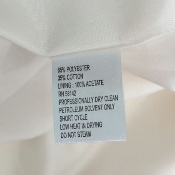 Maggy London Women Yellow Cocktail Dress Pleated Pearl Neck Size 12 - Picture 10 of 12